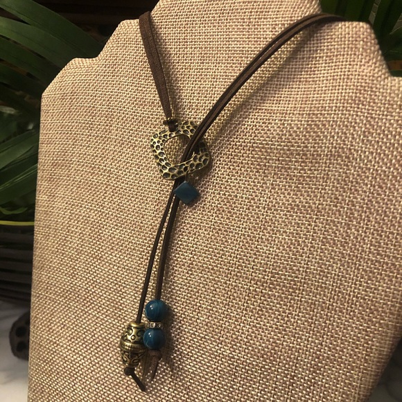 Leather Necklace - Picture 2 of 5